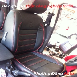 Phương đông Auto Bọc ghế da thật công nghiệp Mazda BT50 | Bọc ghế da BT50
